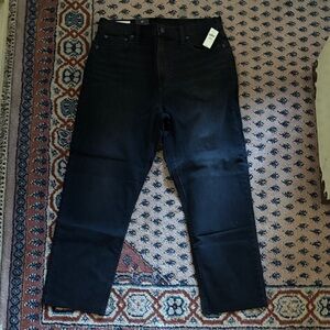 GAP Women's Black Straight Leg Jeans